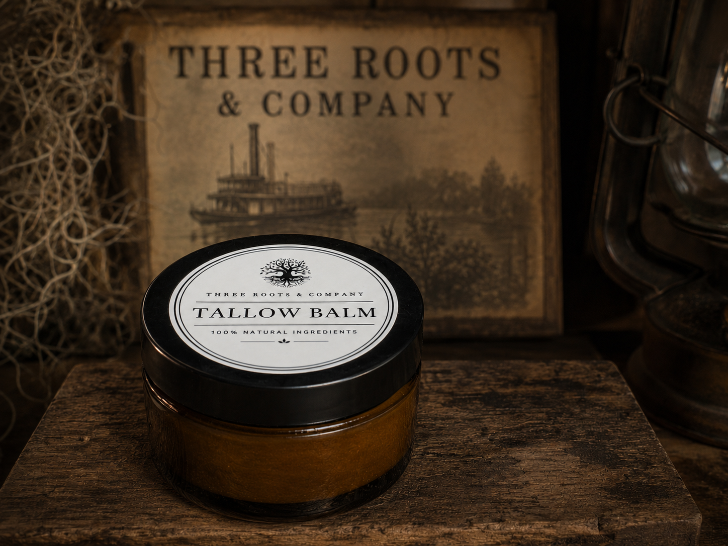 Calendula & Rose Petal Infused Grass Fed Tallow Balm – Full Body Moisturizer - SIGNATURE SANDALWOOD